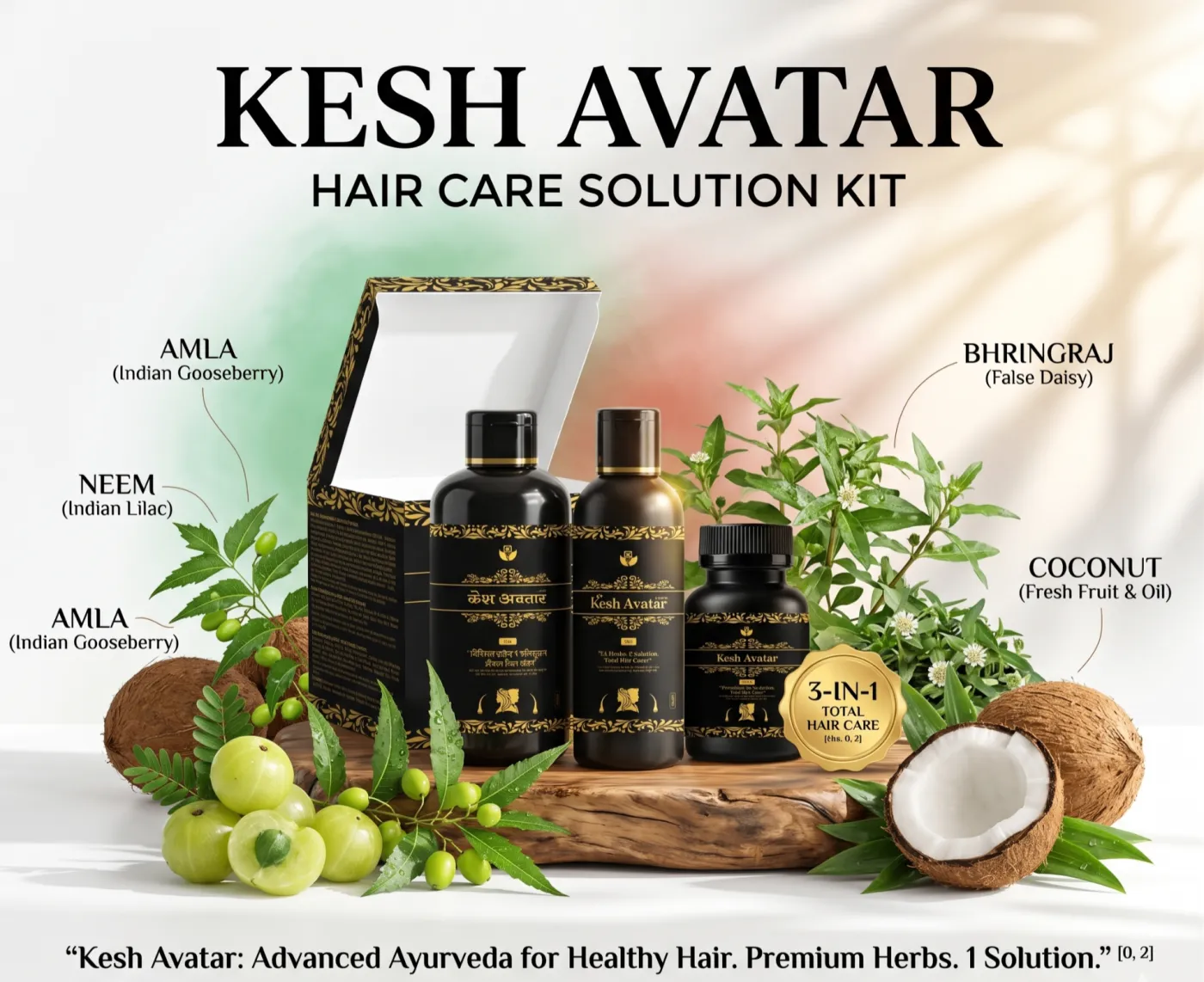 Kesh Avatar with key herbs